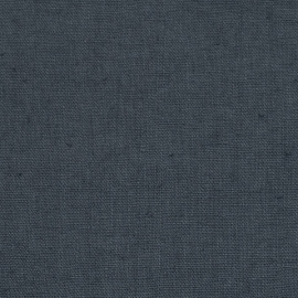 Linen Fabric Prewashed Terra Blue