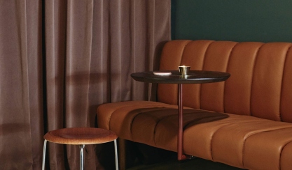 Natural wrinkles and texture in relaxed linen textiles