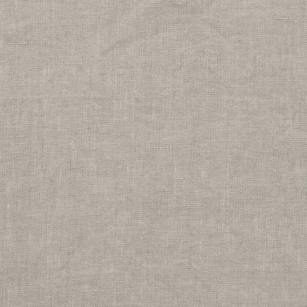 Taupe stone-washed linen fabric close-up