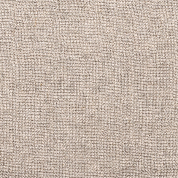 Natural Rustico linen fabric texture close-up