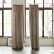 Natural Lara linen curtain panels in a studio