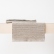 Folded fringed Natural Lara linen textile